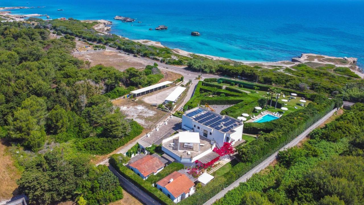 Residence Punta Cassano - In Piscina Sulla Spiaggia Di Sabbia San Foca Dış mekan fotoğraf